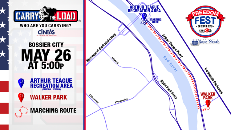 Carry the Load map